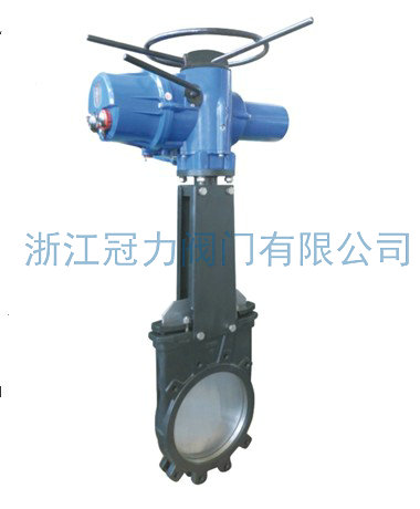 電動刀型閘閥:流體控制裝置